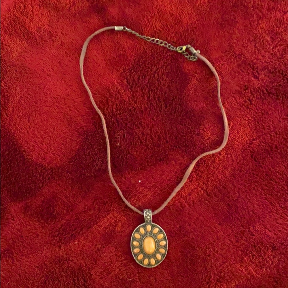 Stone  deign necklace